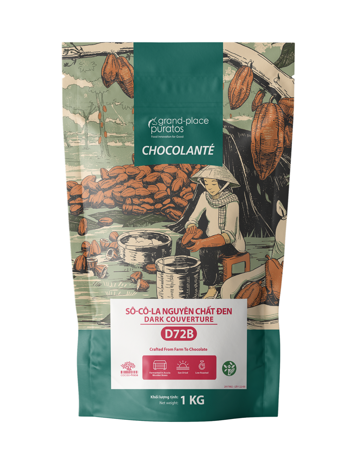 Asia Dark Chocolate 72% - Puratos Vietnam